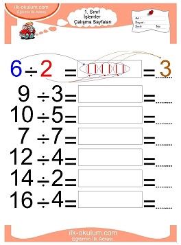 Çocuklar İçin toplam işlemi yaprak testleri 